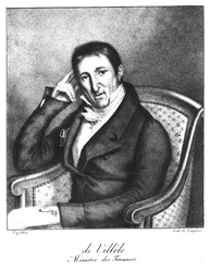 Portret van Jean Baptiste Graaf van Villele